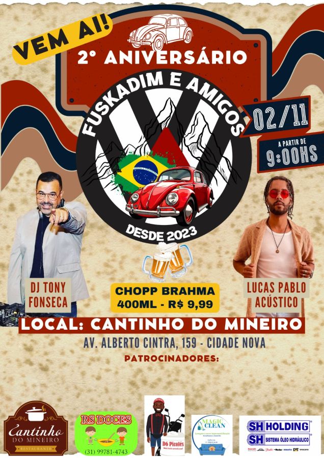 Imagem do encontro: Cidade Nova BH