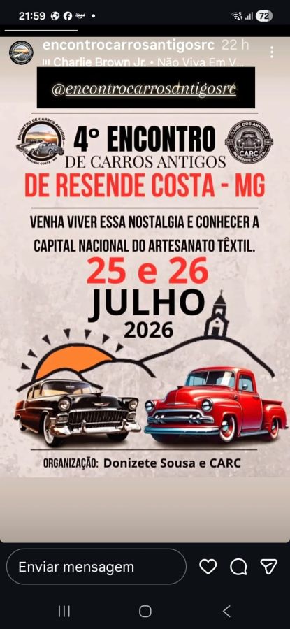 Imagem do encontro: Resende Costa