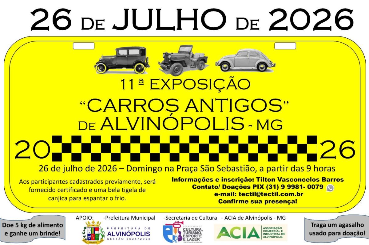 Imagem do encontro: Alvinópolis