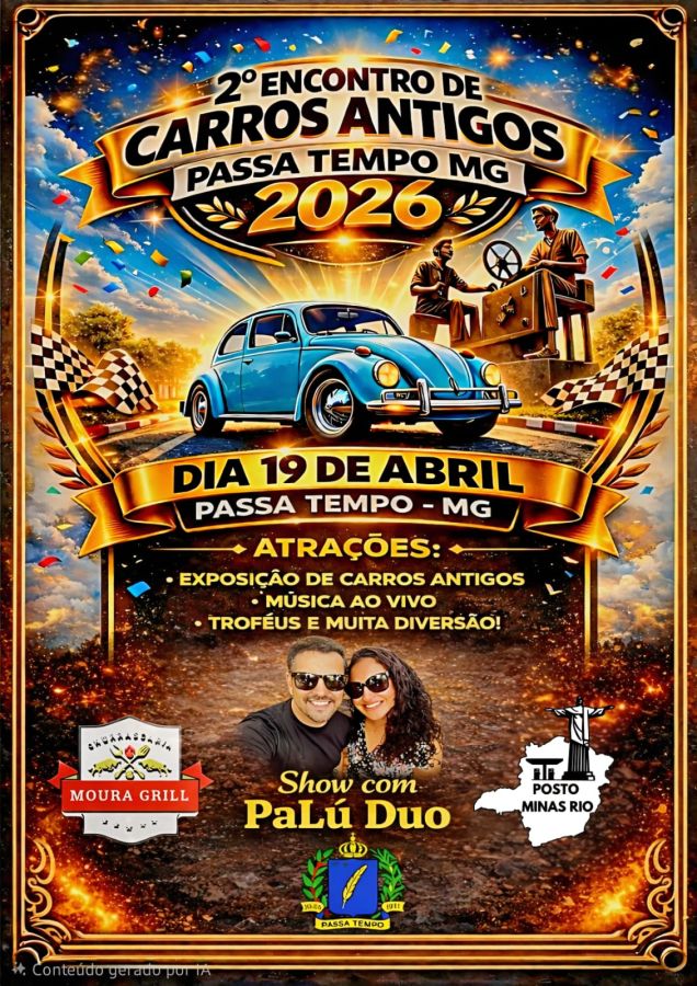Flyer do encontro: Passa Tempo