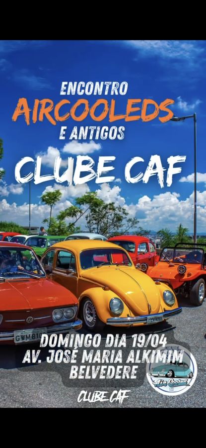 Flyer do encontro: Belvedere